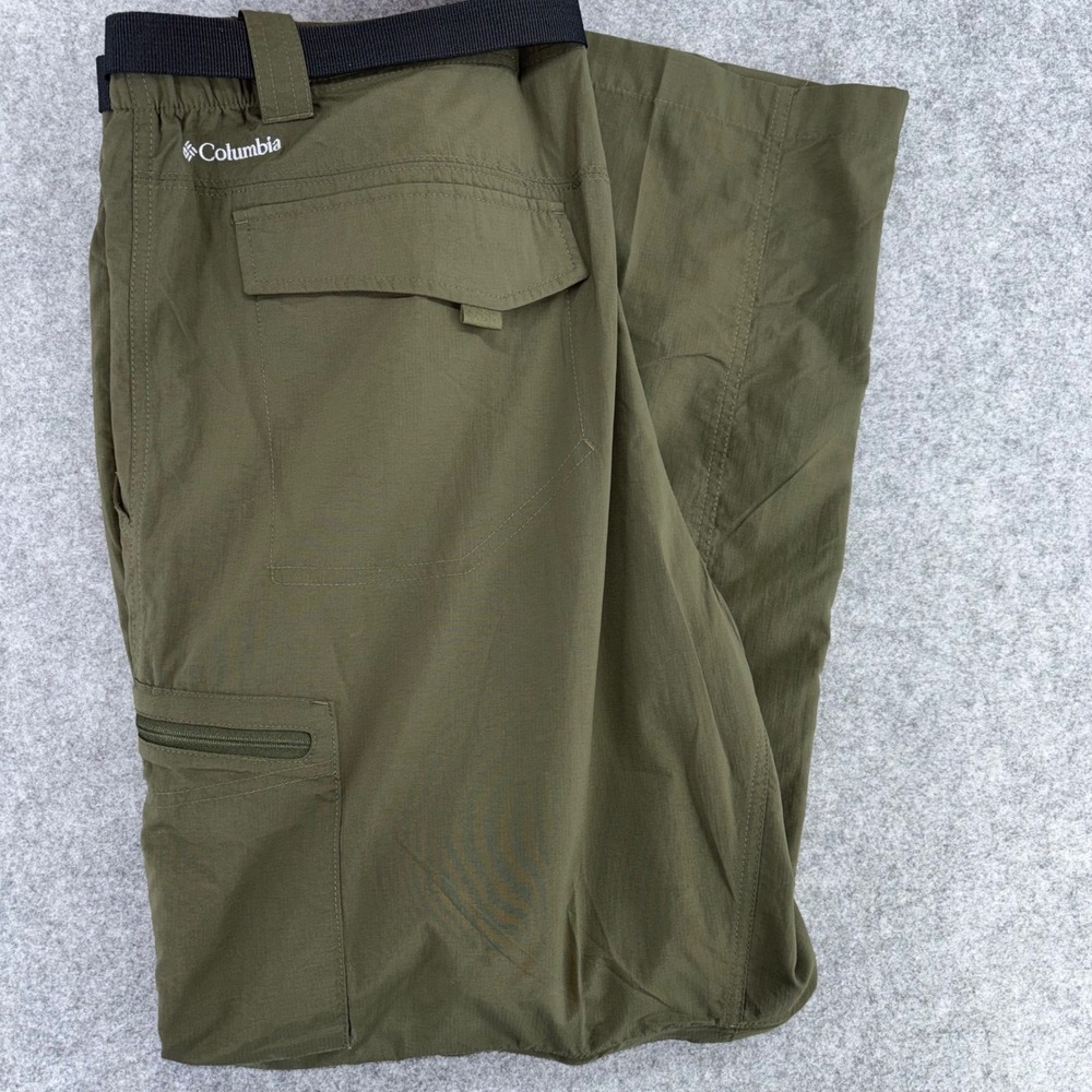 Columbia Silver Ridge Convertible Cargo Pants Mens 40x30 Olive Green AM8004